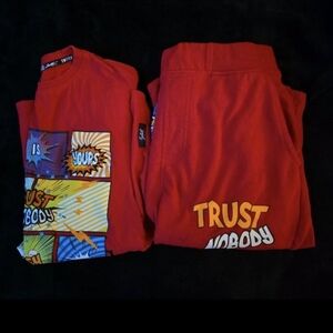 Boys Graphic Print Short Set